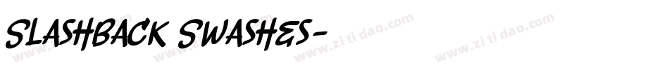 Slashback Swashes字体转换